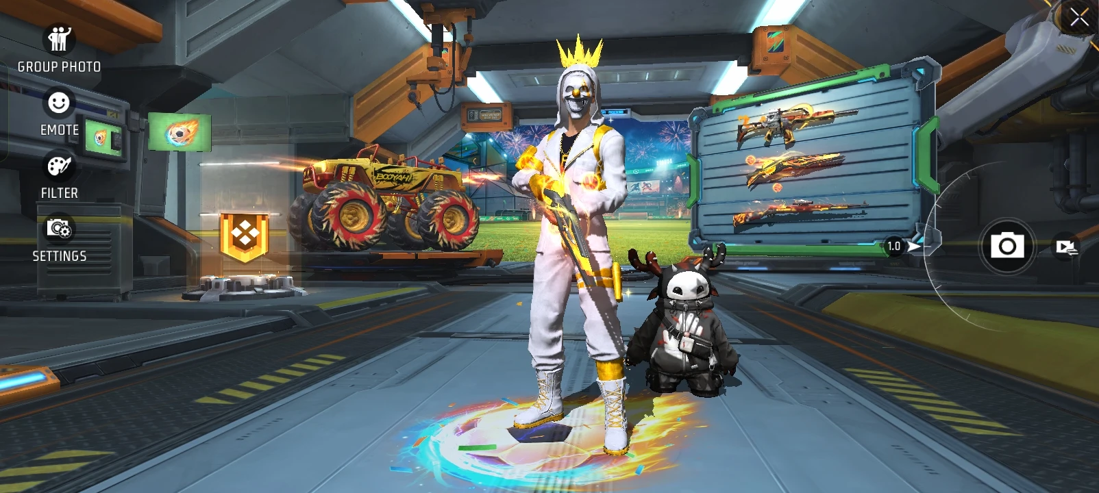 Free Fire account level 73