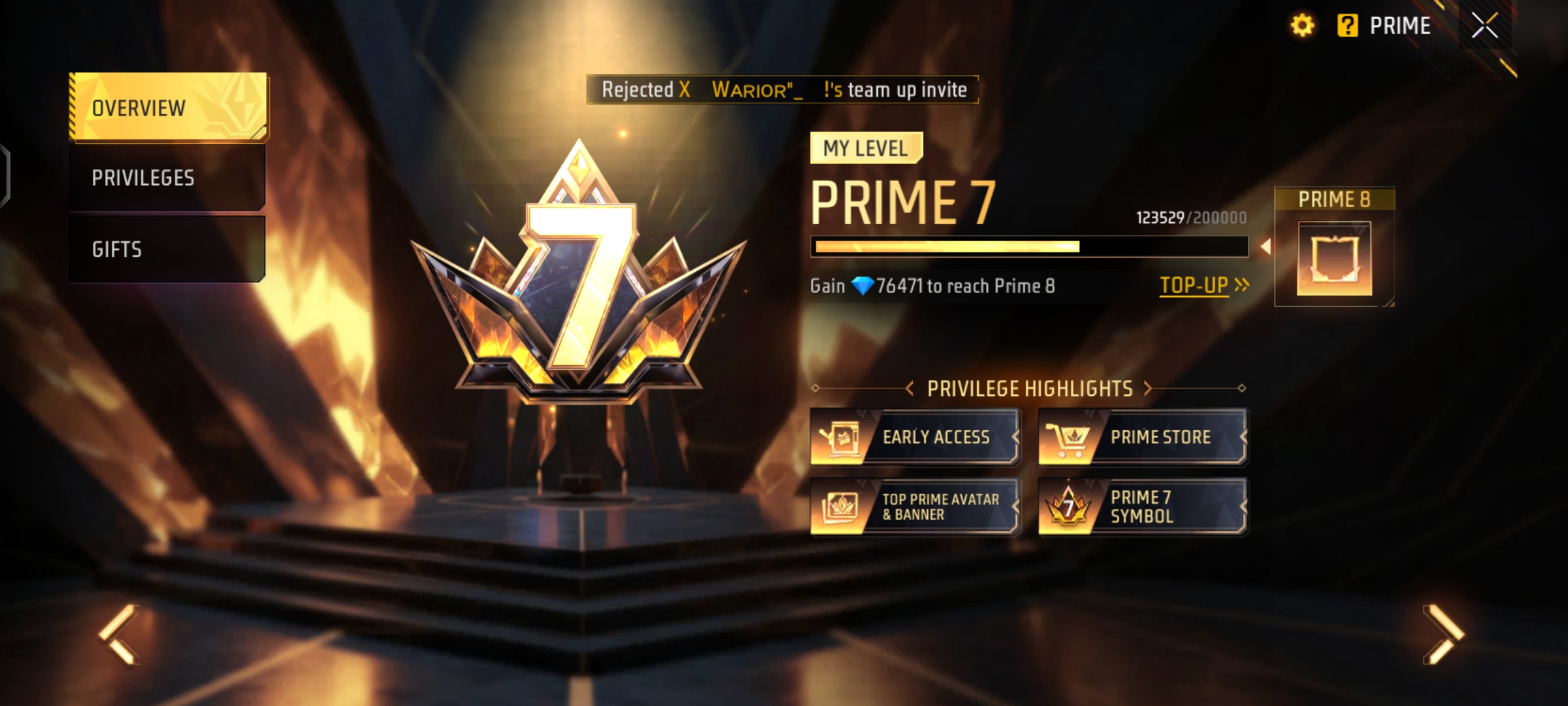 Account Screenshot