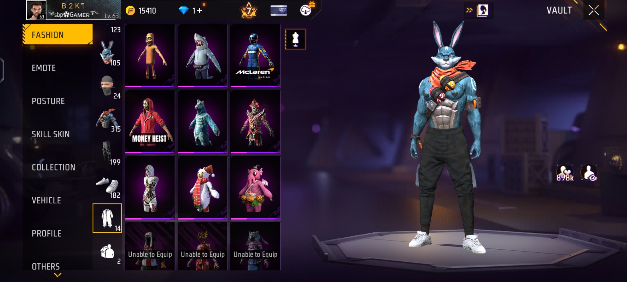 Account Screenshot
