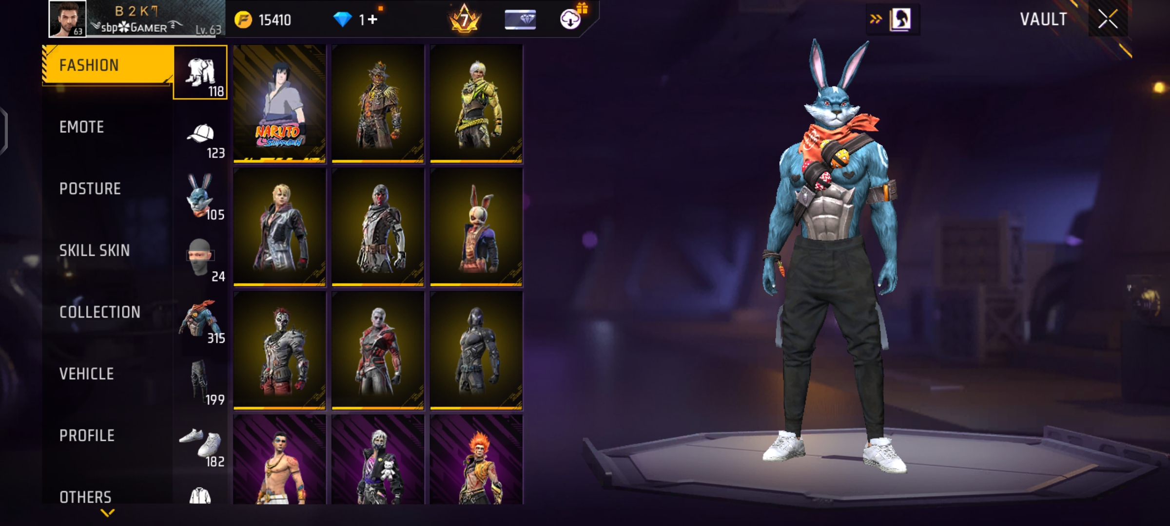 Account Screenshot