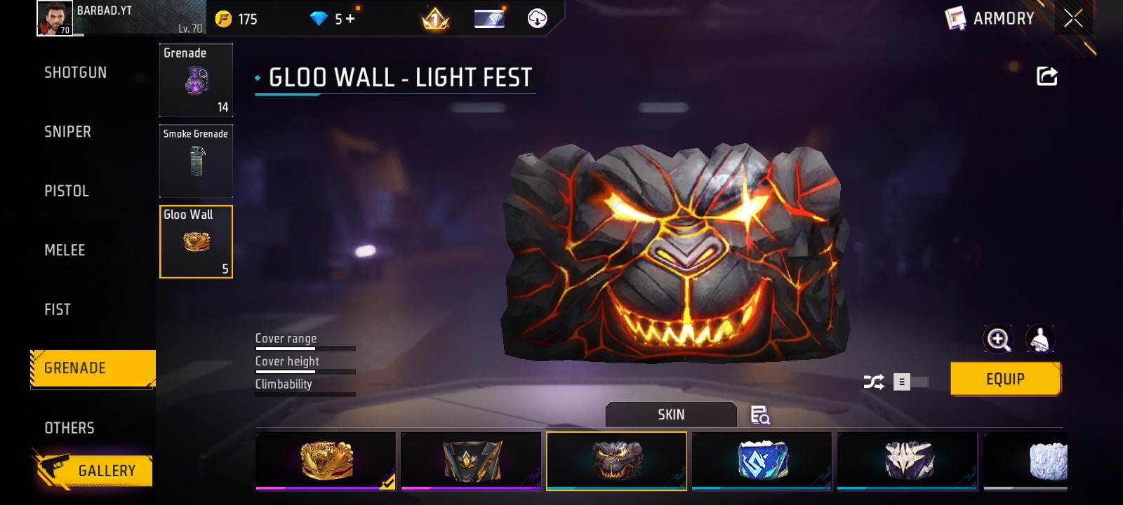 Account Screenshot