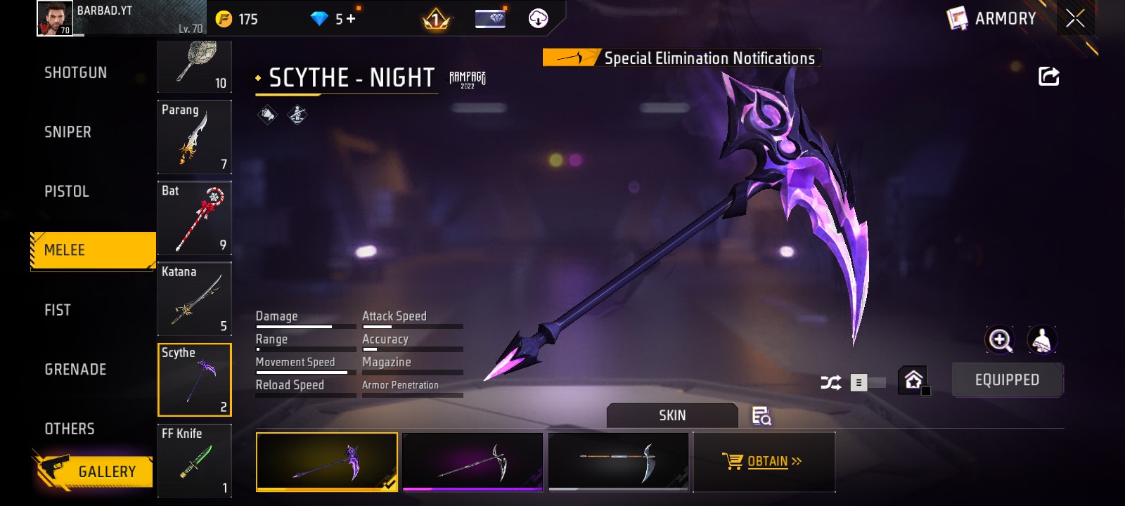 Account Screenshot