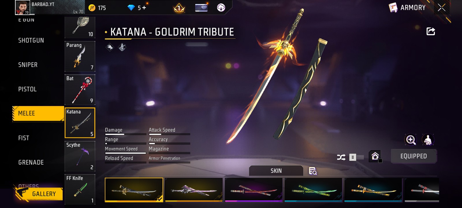 Account Screenshot
