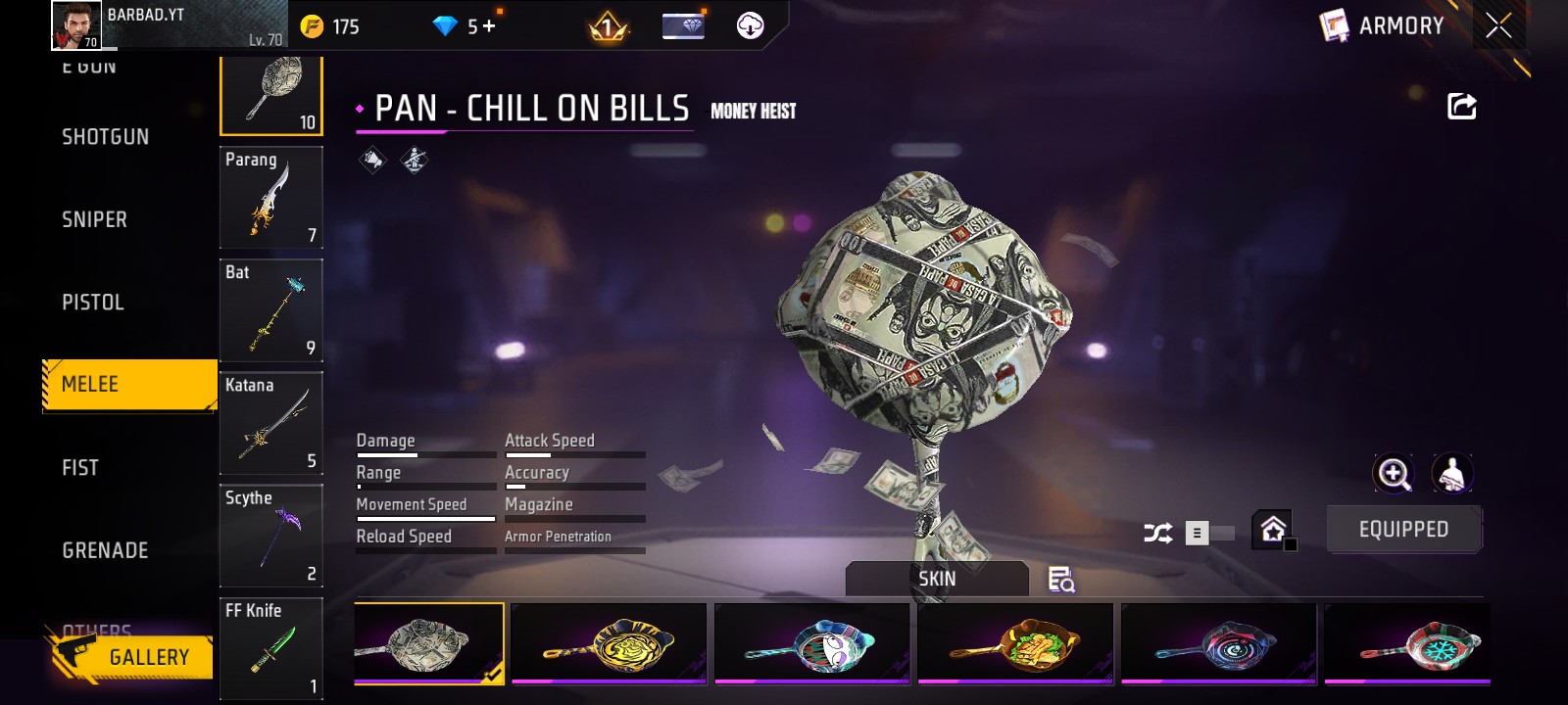 Account Screenshot
