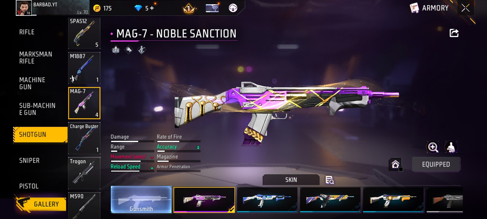 Account Screenshot
