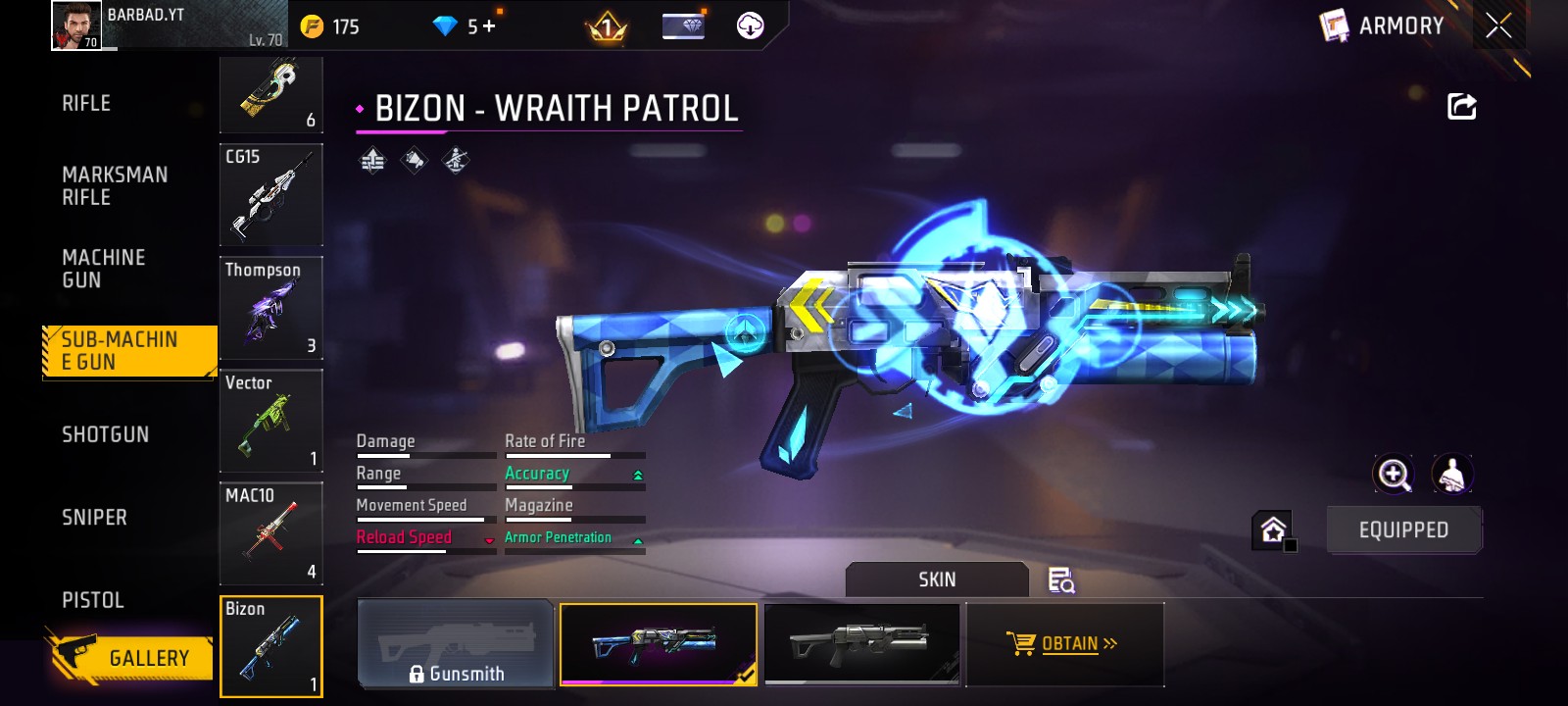 Account Screenshot