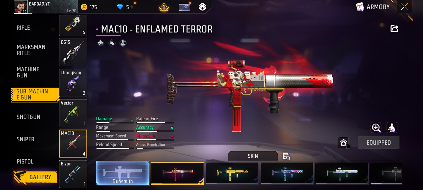 Account Screenshot