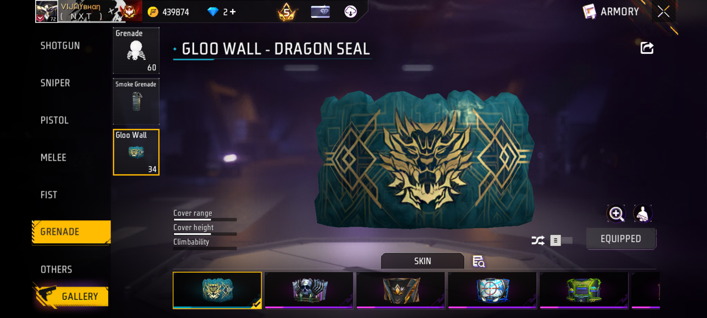 Account Screenshot