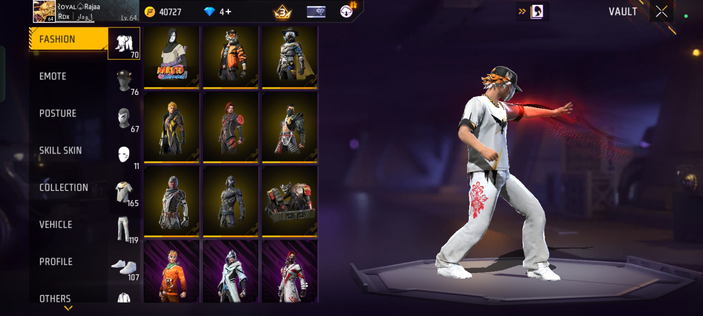 Account Screenshot
